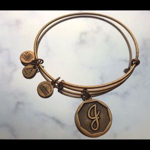 Alex and Ani Initial “J” Bracelet